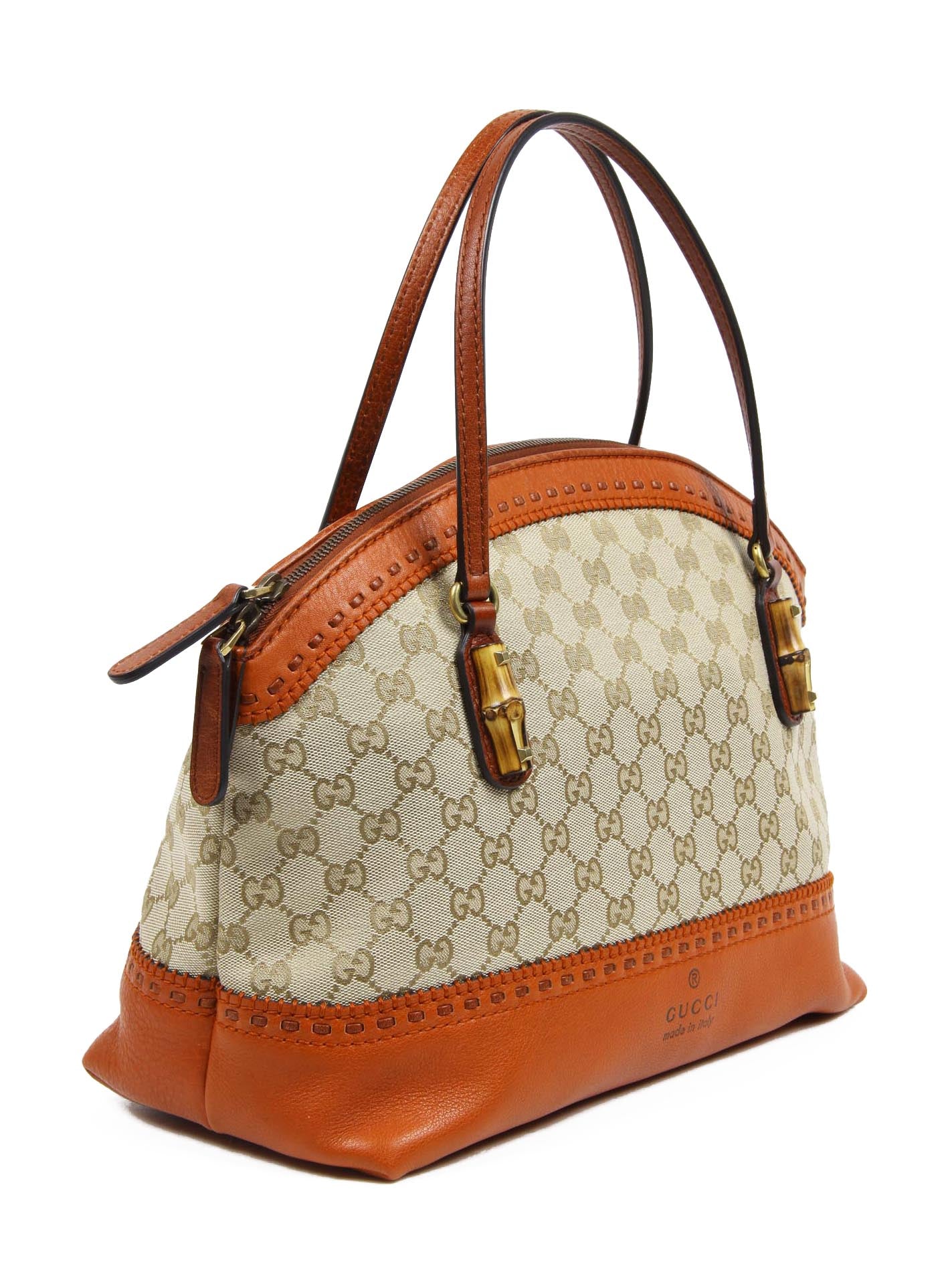 Bolso de mano Gucci para mujer Laidback Crafty con logotipo GG 339002 002123
