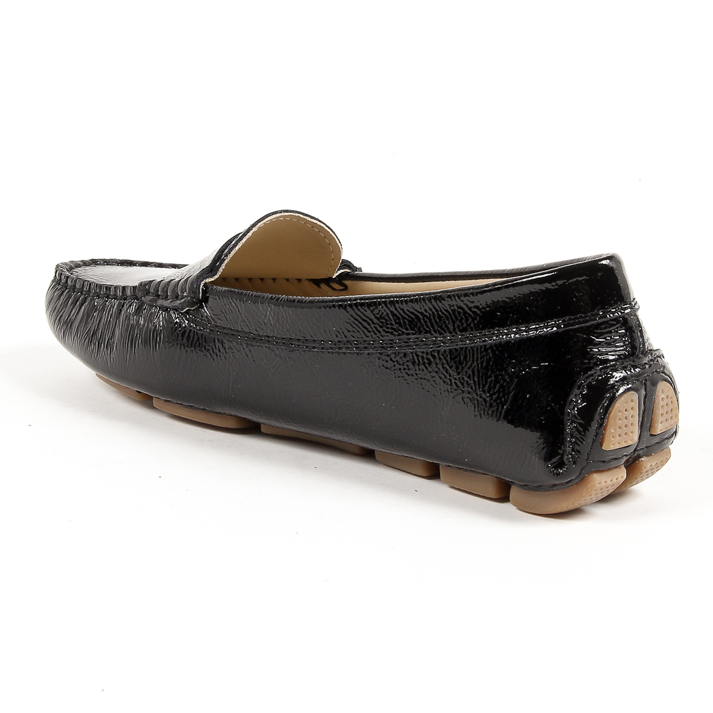 V 1969 Italia Womens Loafer Black AMALFI