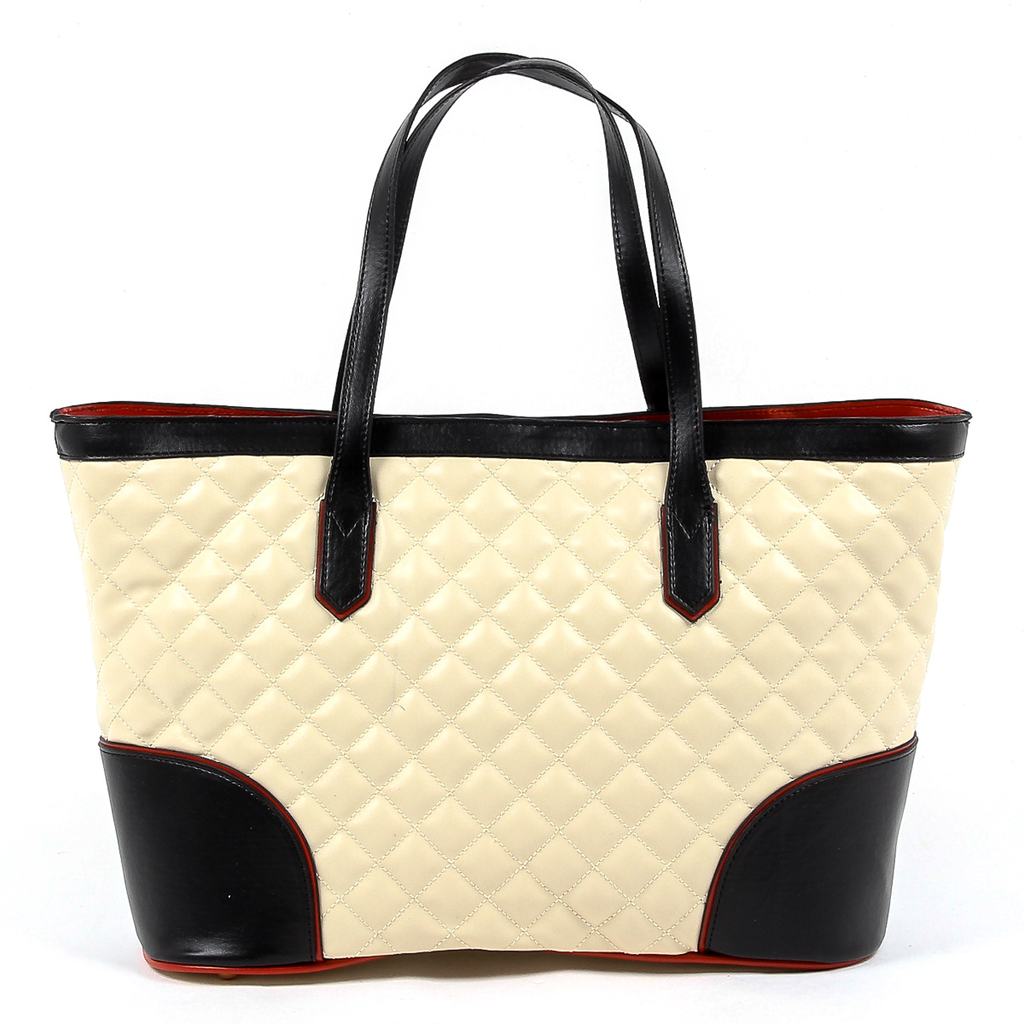 Bolso de mano para mujer Andrew Charles Beige LILLI