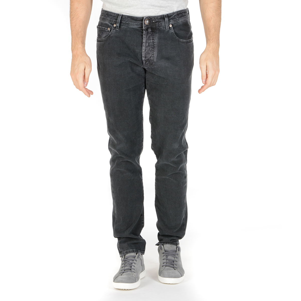 Jacob Cohen Mens Pants J688 Dark Grey