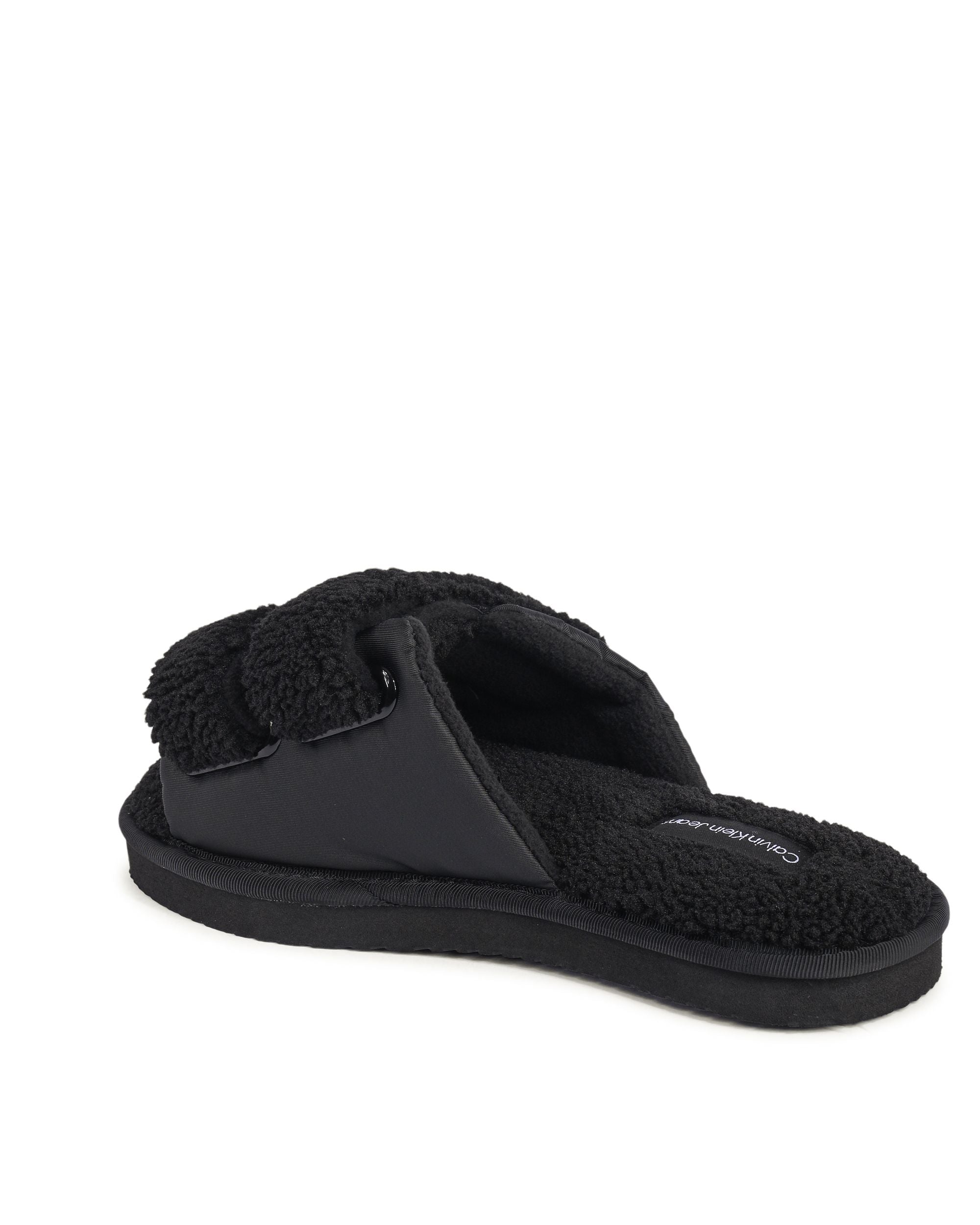 Chanclas Calvin Klein para mujer negras YW0YW00861BDS