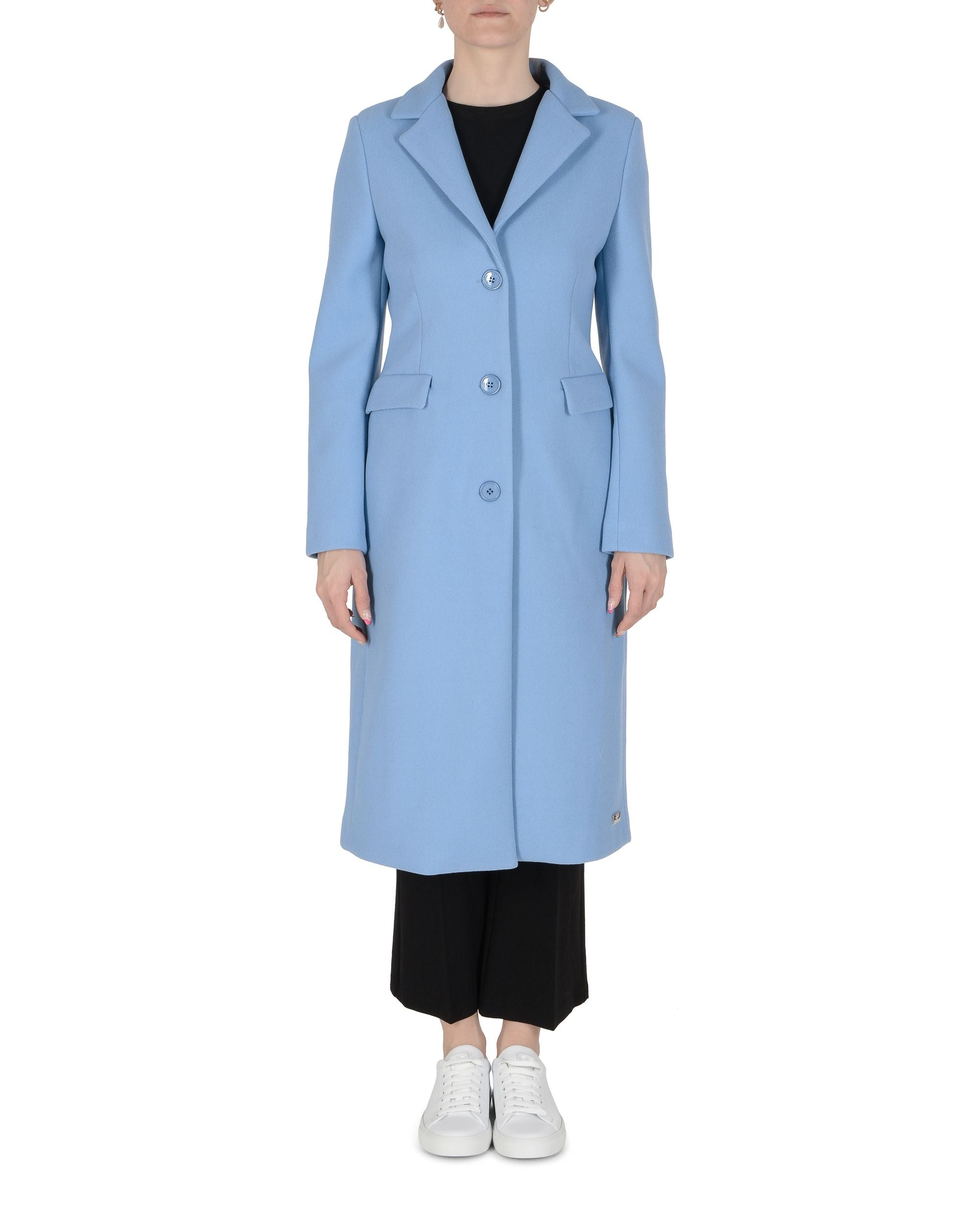 19V69 Italia Abrigo de mujer Azul claro AMINA AZUL CLARO