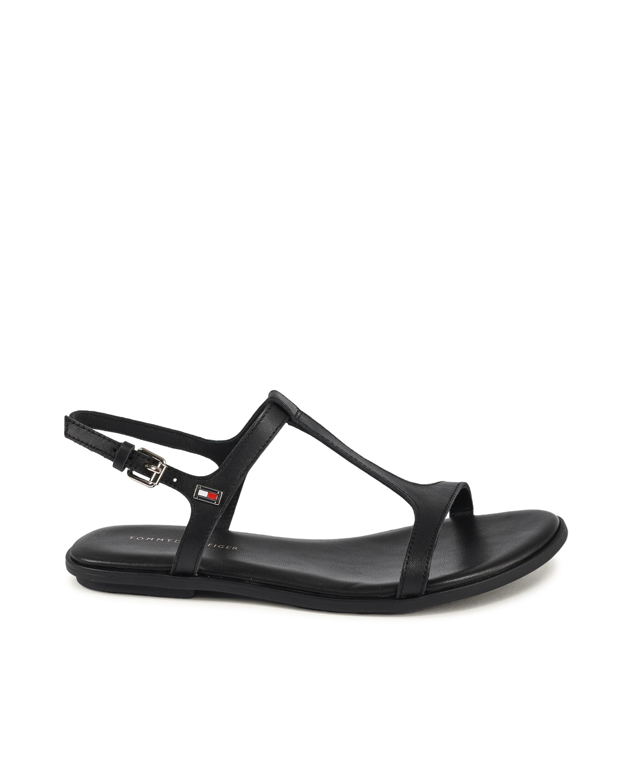 Sandalias Tommy Hilfiger para mujer negras FW0FW07930BDS