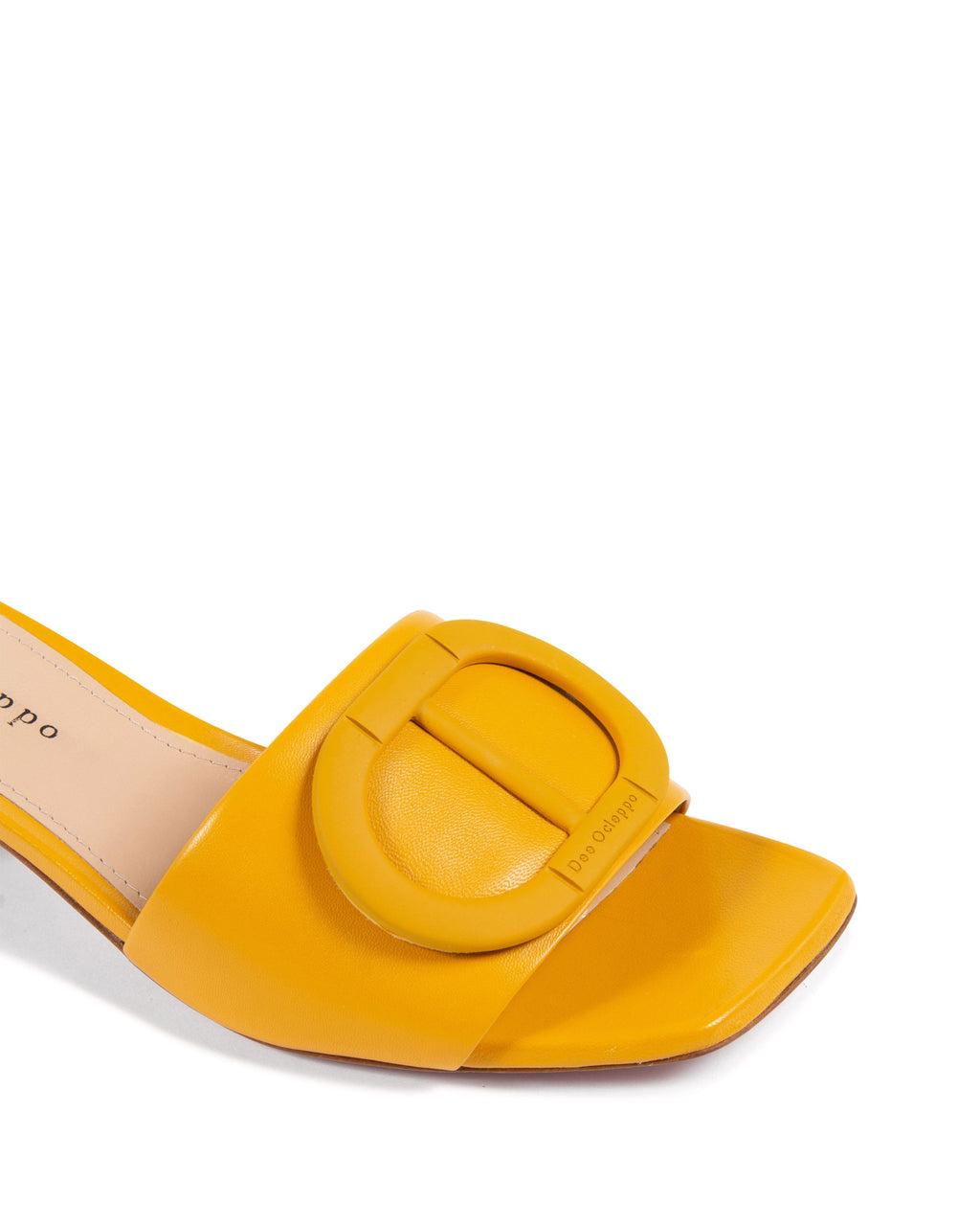 Dizzy Logo Mule Mostaza