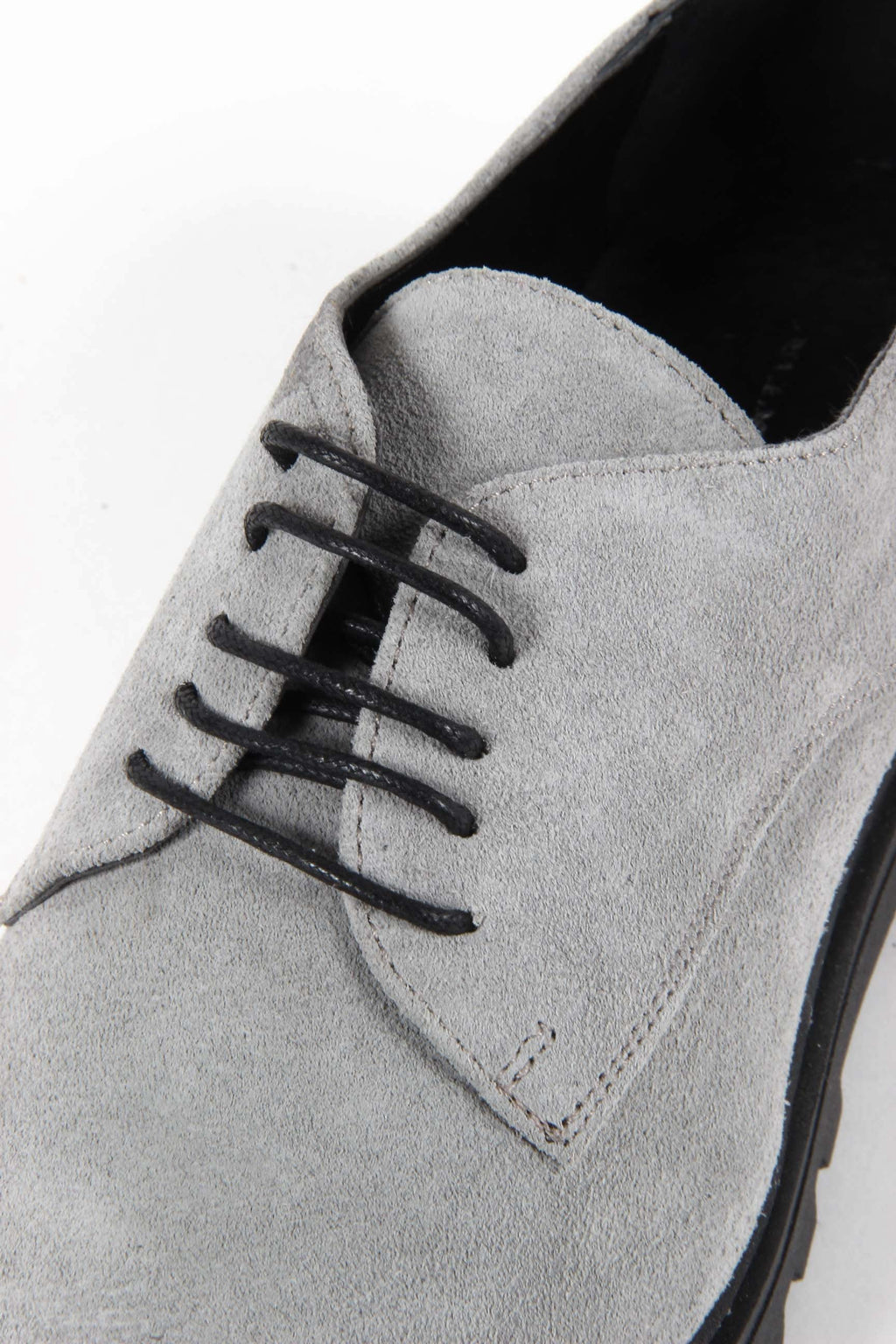 V 1969 Italia Zapato con cordones para mujer C01 CAMOSCIO GRIGIO