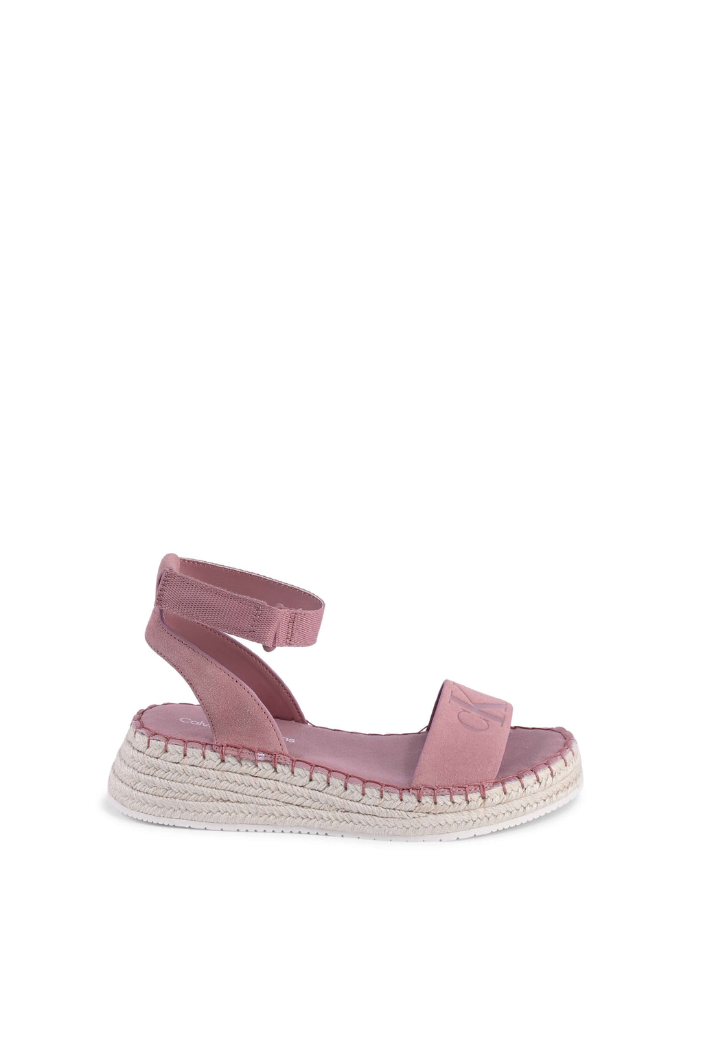 Calvin Klein - Sandalias de cuña para mujer, color rosa, YW0YW00977TQY