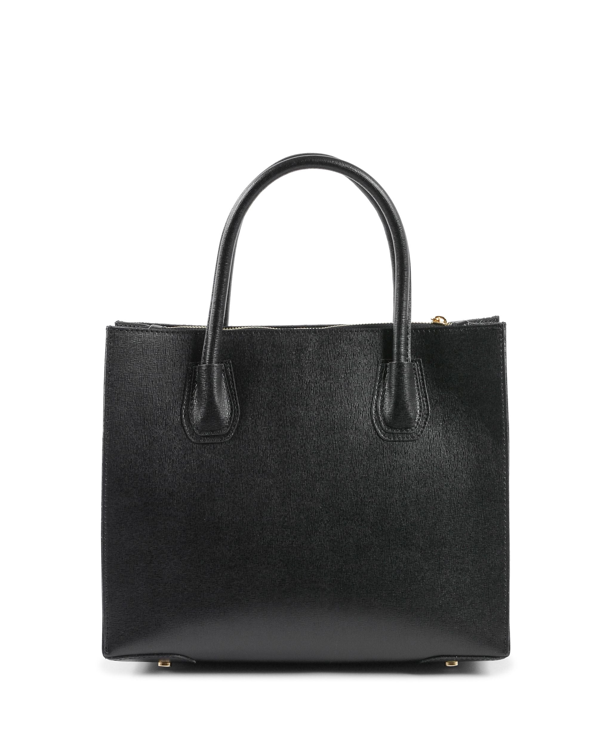 Bolso de mano para mujer V Italia negro BE10275 52 SAFFIANO NERO
