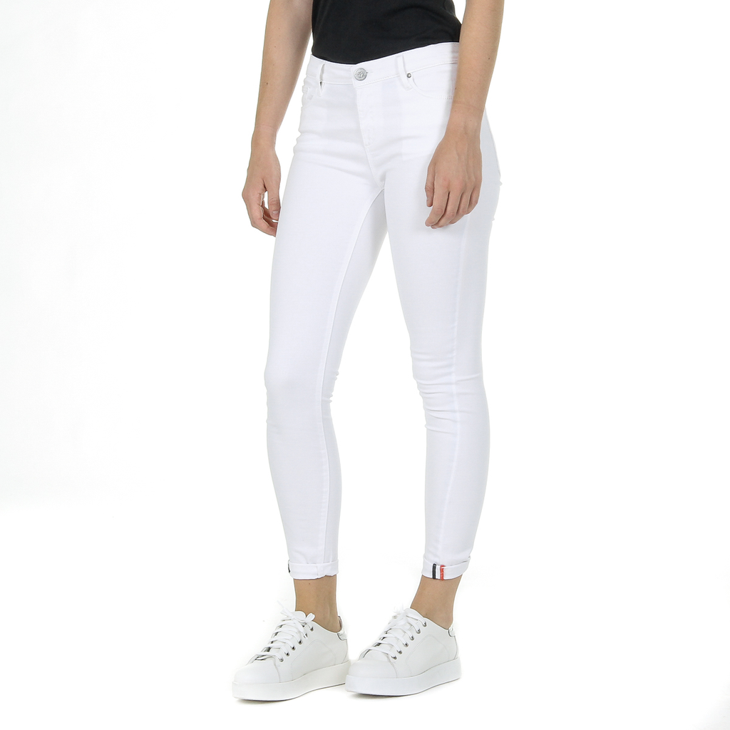 Pantalones Andrew Charles para mujer blancos CLAIRE