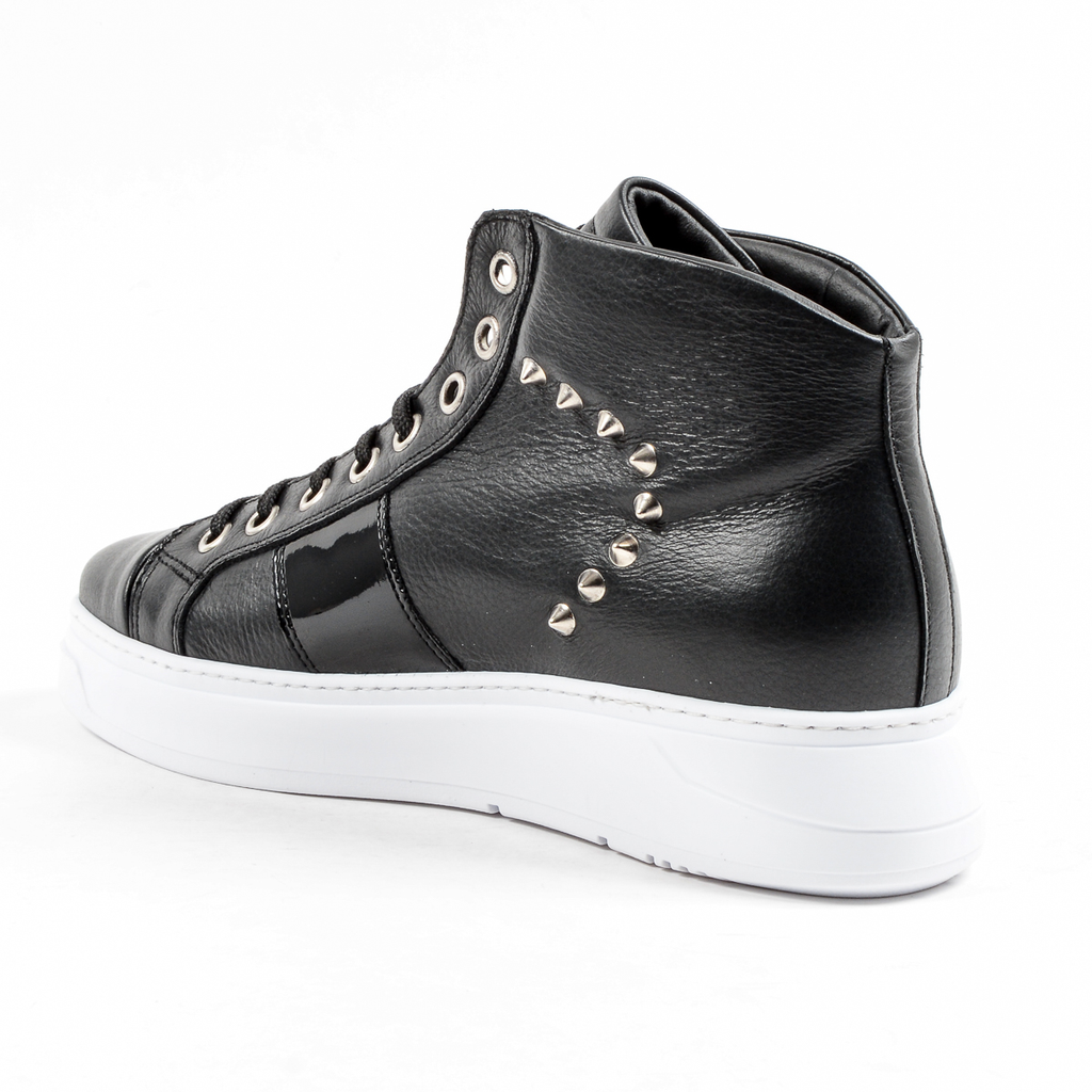 Zapatillas deportivas Andrew Charles para hombre, color negro, talla ED