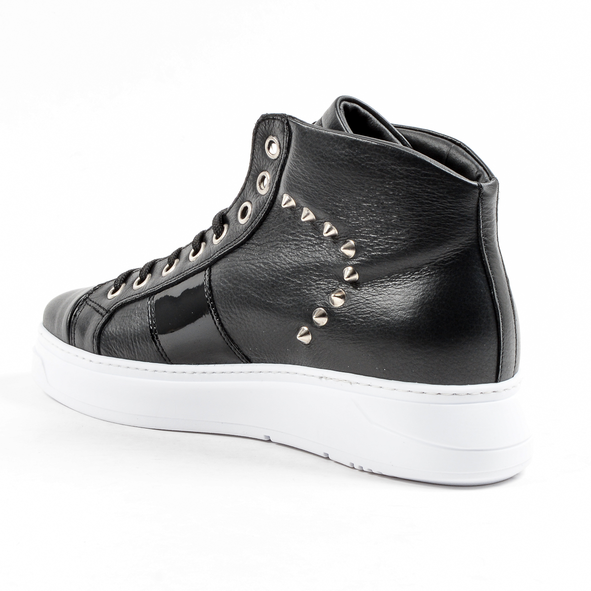 Zapatillas deportivas Andrew Charles para hombre, color negro, talla ED