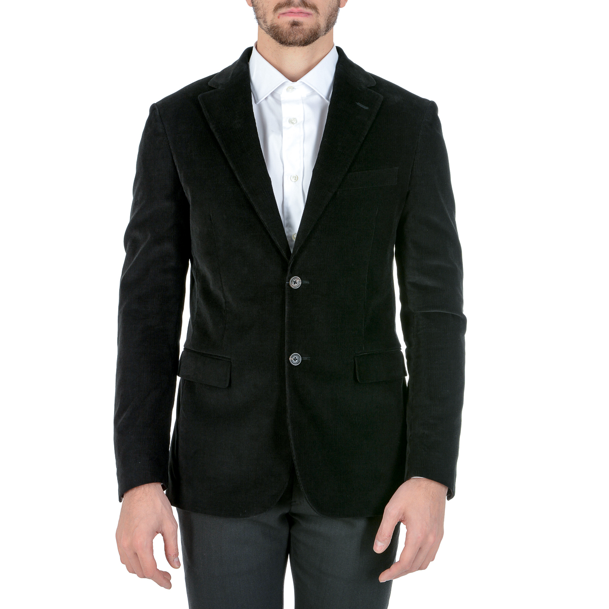Chaqueta Pal Zileri para hombre, manga larga, color negro