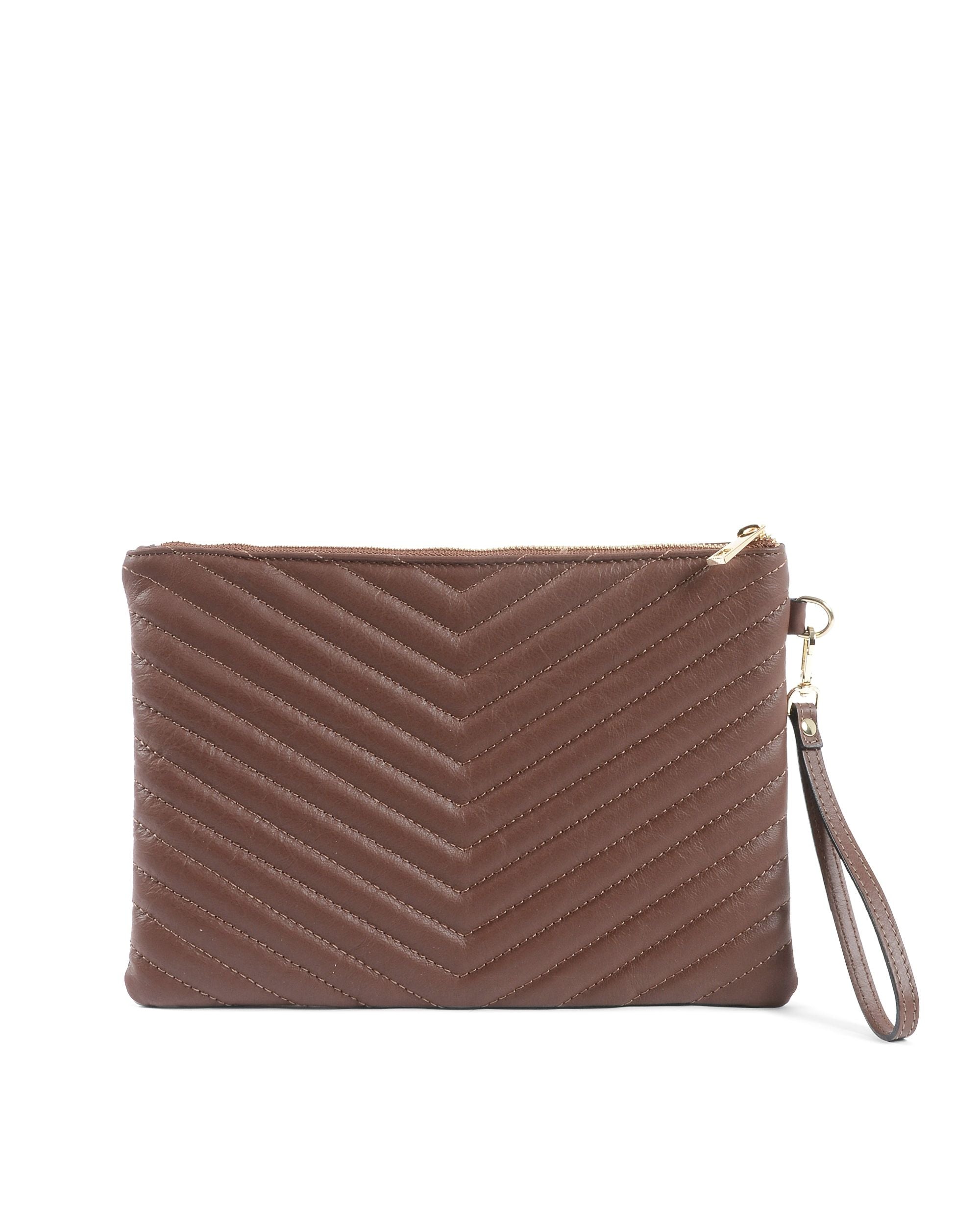 Bolso de mano Mujer V Italia Marrón V613 52 SAUVAGE BRUCIATO