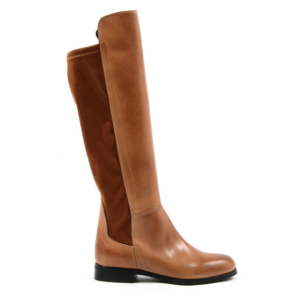 V 1969 Italia Bota alta para mujer marrón ELLIE