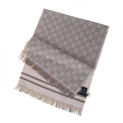 Bufanda Gucci para hombre 33x180 beige