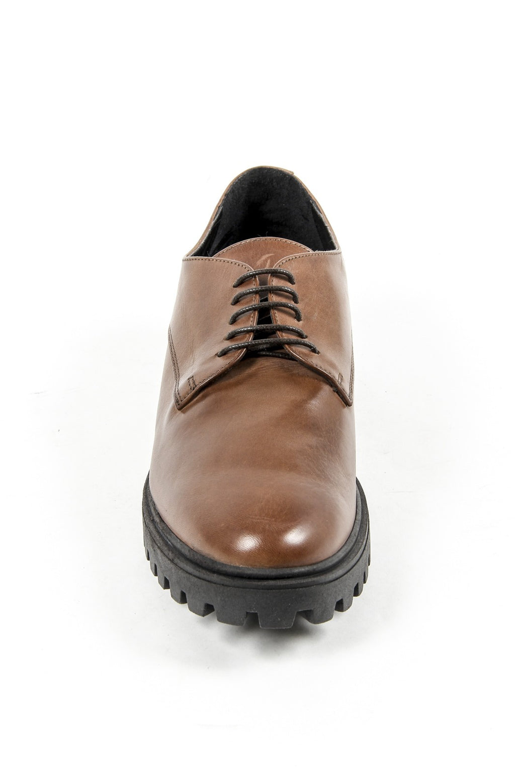 Zapatos con cordones para mujer V 1969 Italia C01 VITELLO MARRONE