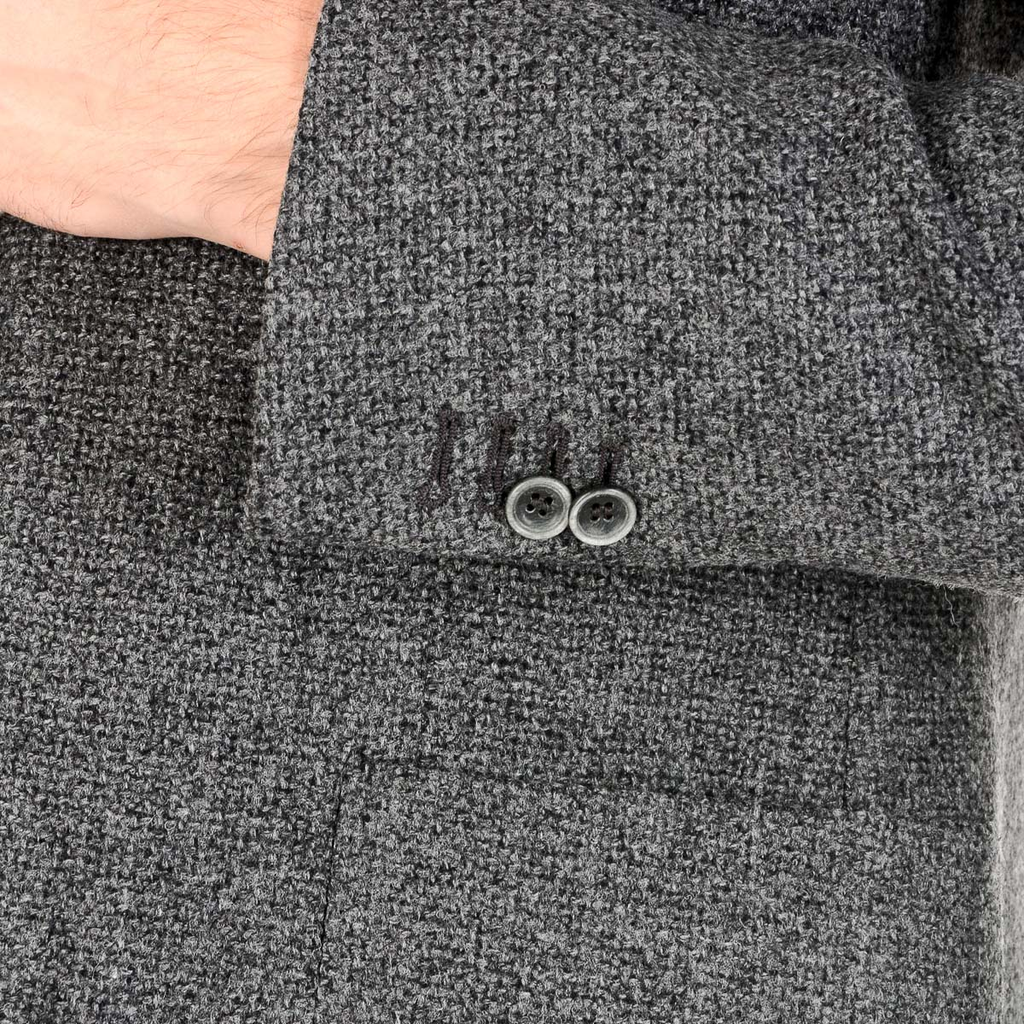 Corneliani Mens Jacket Long Sleeves Grey