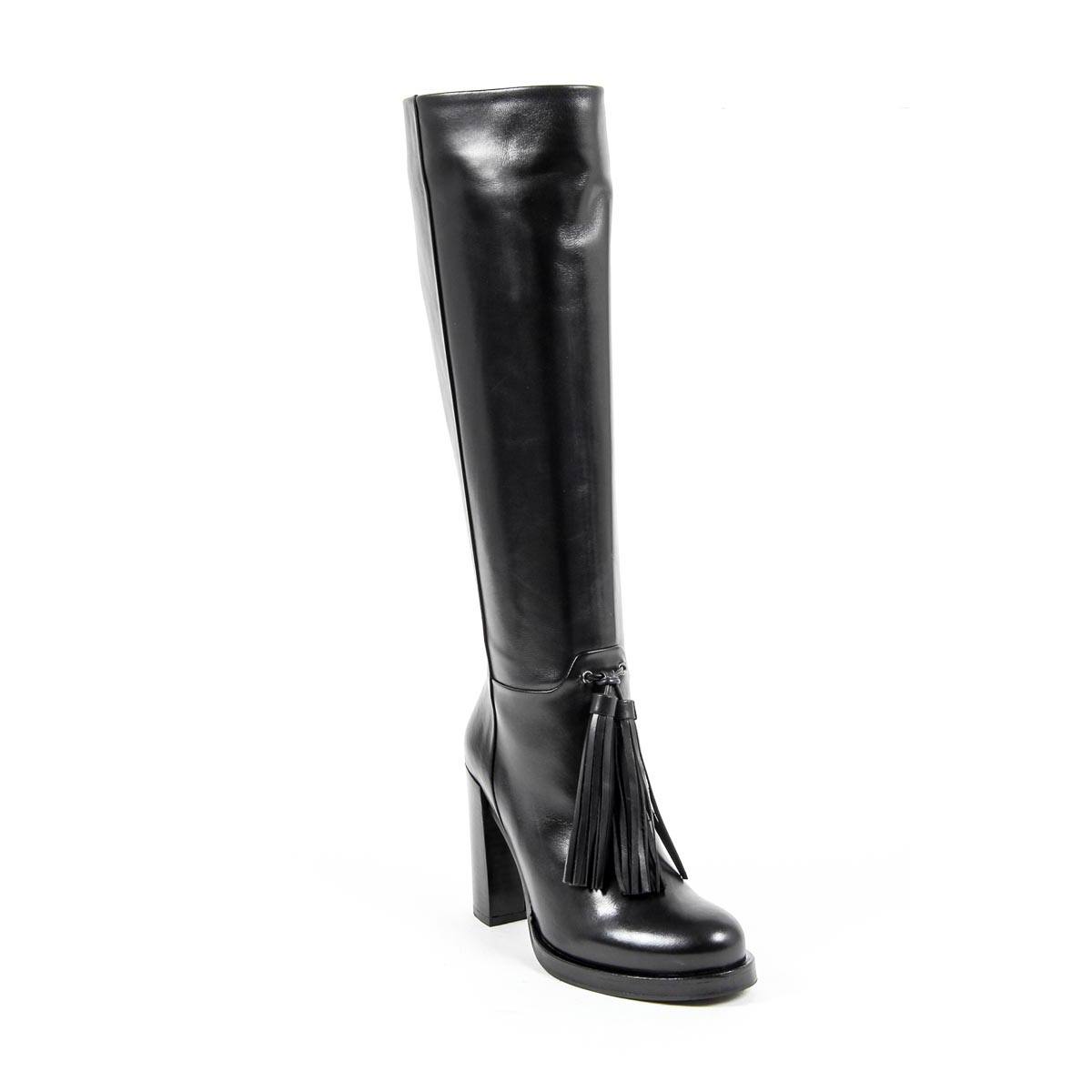 Bota alta Mujer V 1969 Italia B2407 VITELLO NERO