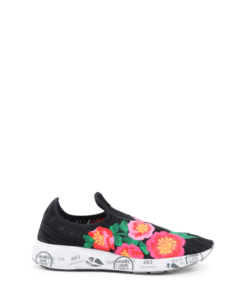 Premiata Womens Slip On Sneaker Multicolor JANEI 2986