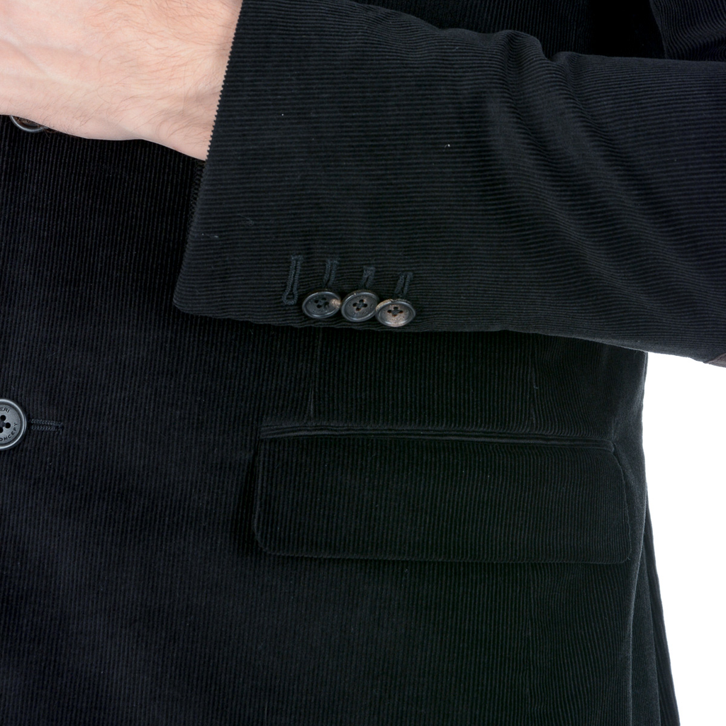 Chaqueta Pal Zileri para hombre, manga larga, color negro