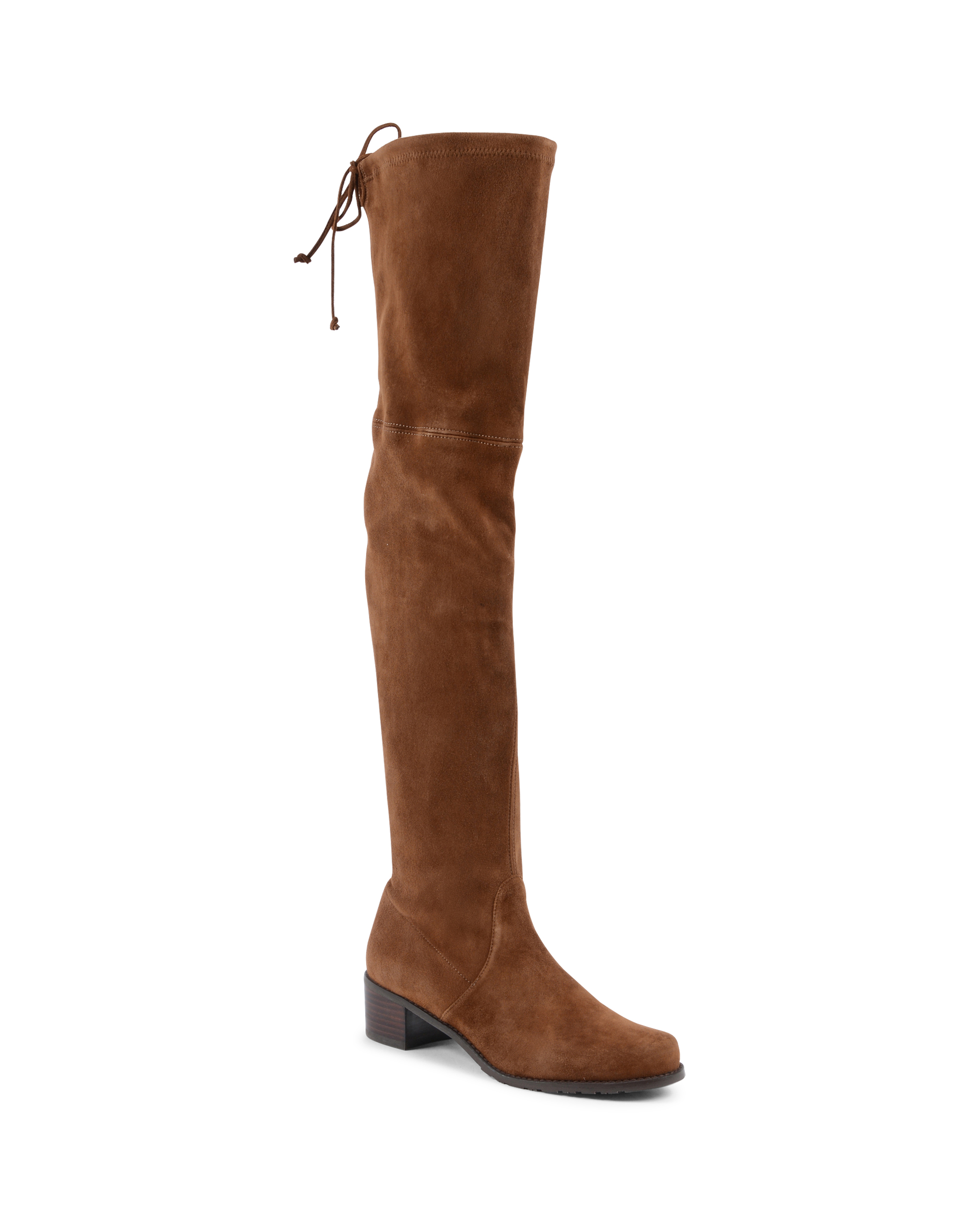 Botas altas Stuart Weitzman para mujer, color marrón, MIDLAND