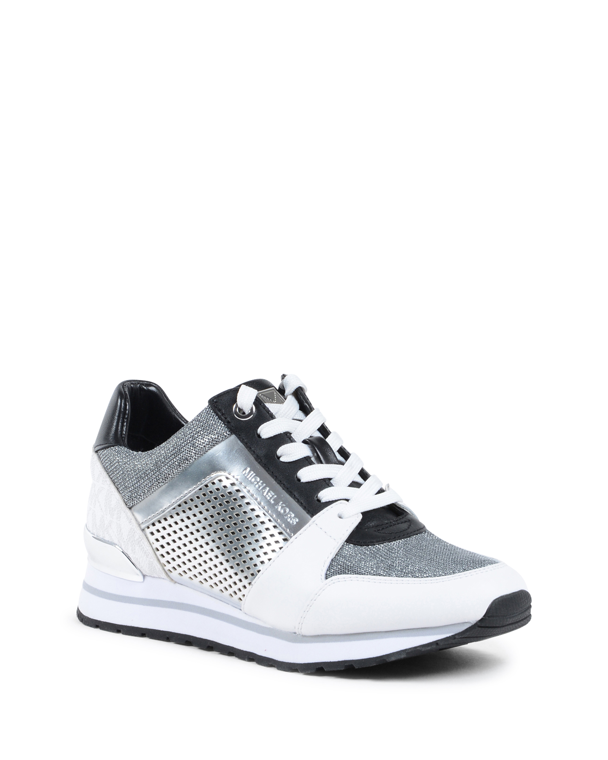 Zapatillas Michael Kors para mujer plateadas BILLIE