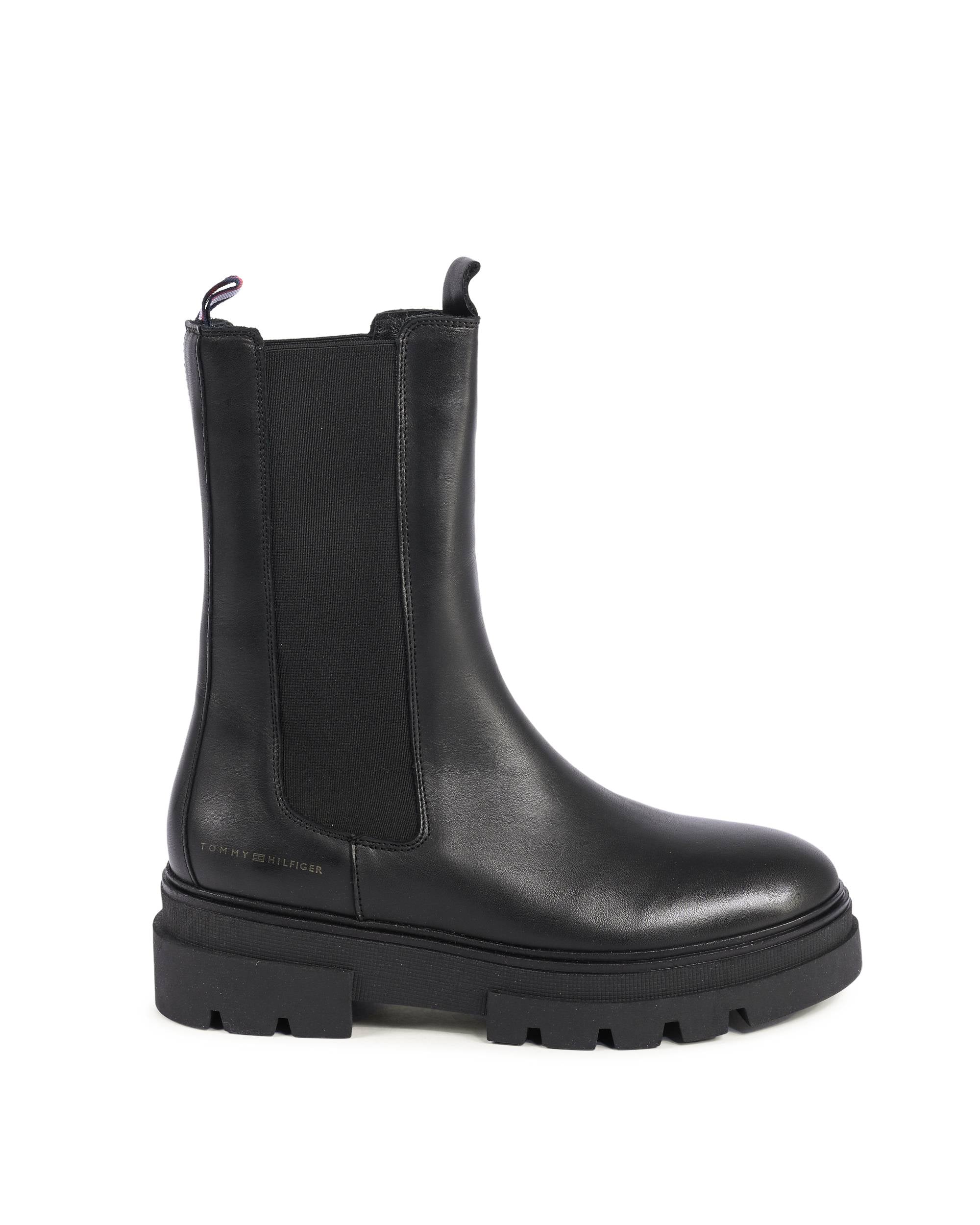 Botas Tommy Hilfiger para mujer NEGRAS FW0FW06730BDS