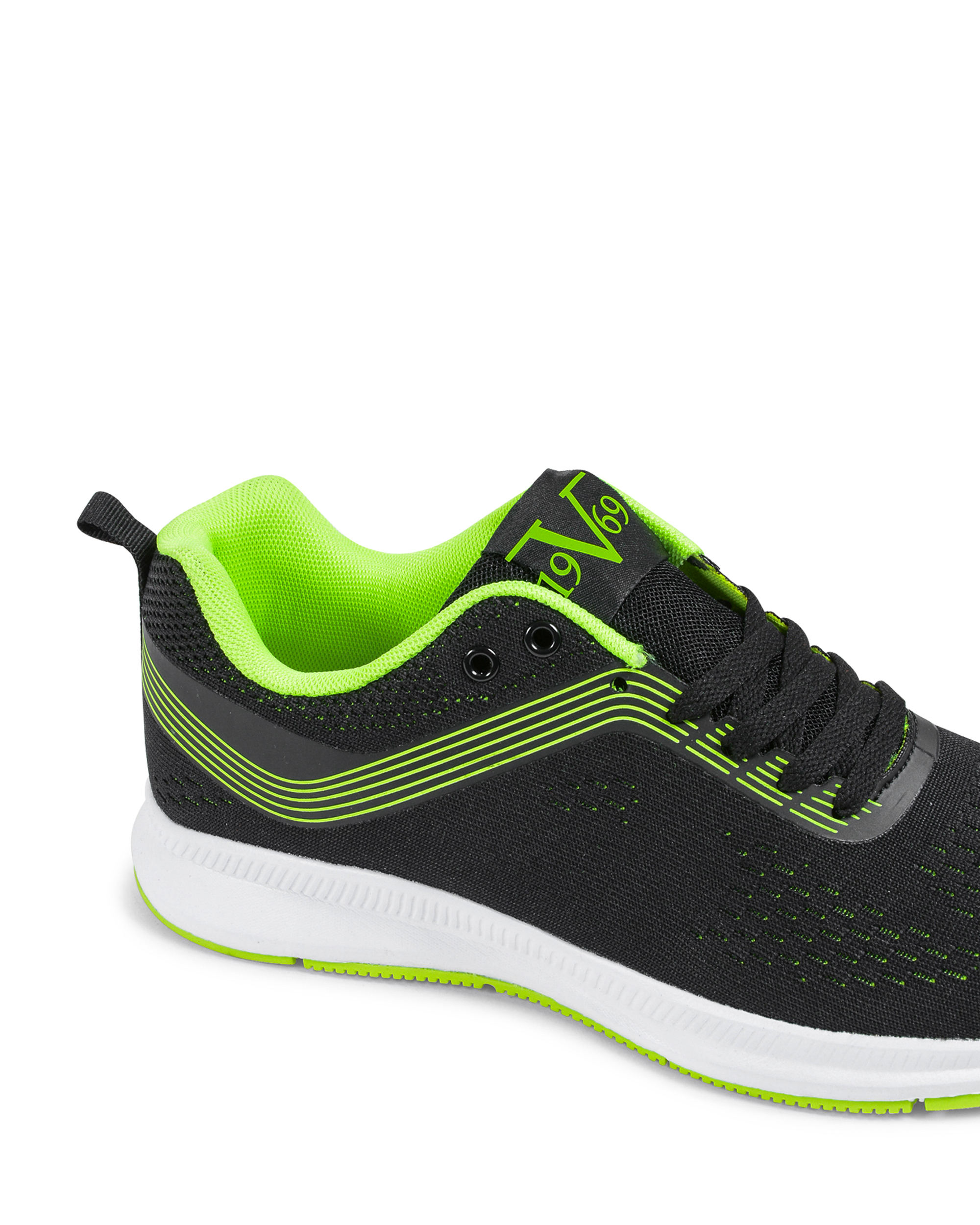 19V69 Italia Zapatillas para hombre V035 NERO VERDE