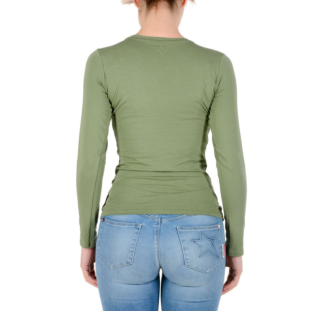 Camiseta de manga larga para mujer Andrew Charles By Andy Hilfiger TS602 031002 FENIX GREEN 003