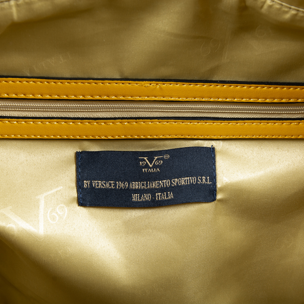 Bolso de mano para mujer V 1969 Italia amarillo ROBERTA
