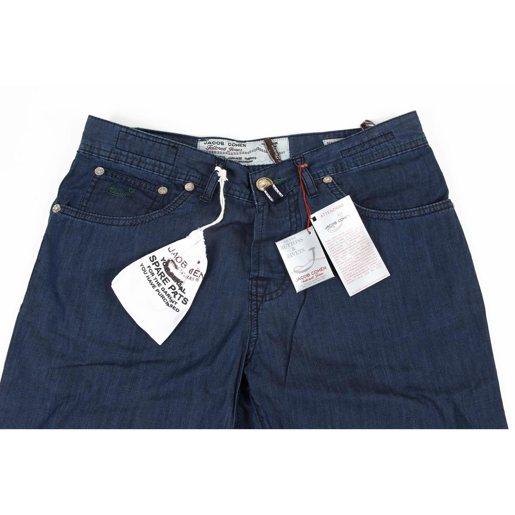 Pantalones para hombre Jacob Cohen J688 POWER D BLUE