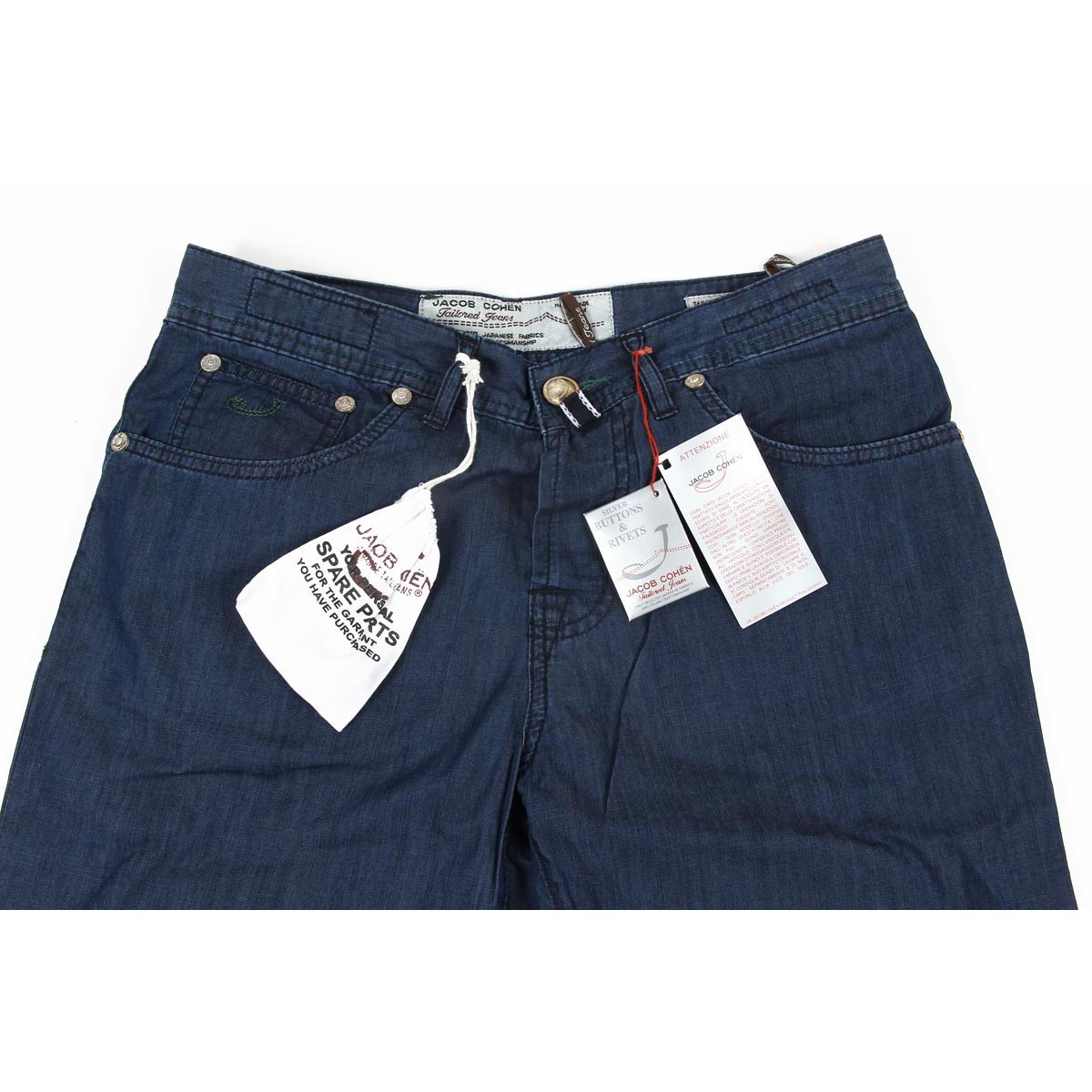 Pantalones para hombre Jacob Cohen J688 POWER D BLUE