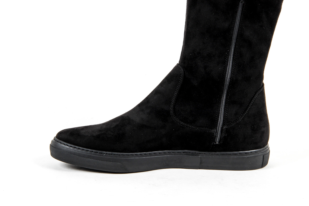 V 1969 Italia Womens High Boot Black GLASS