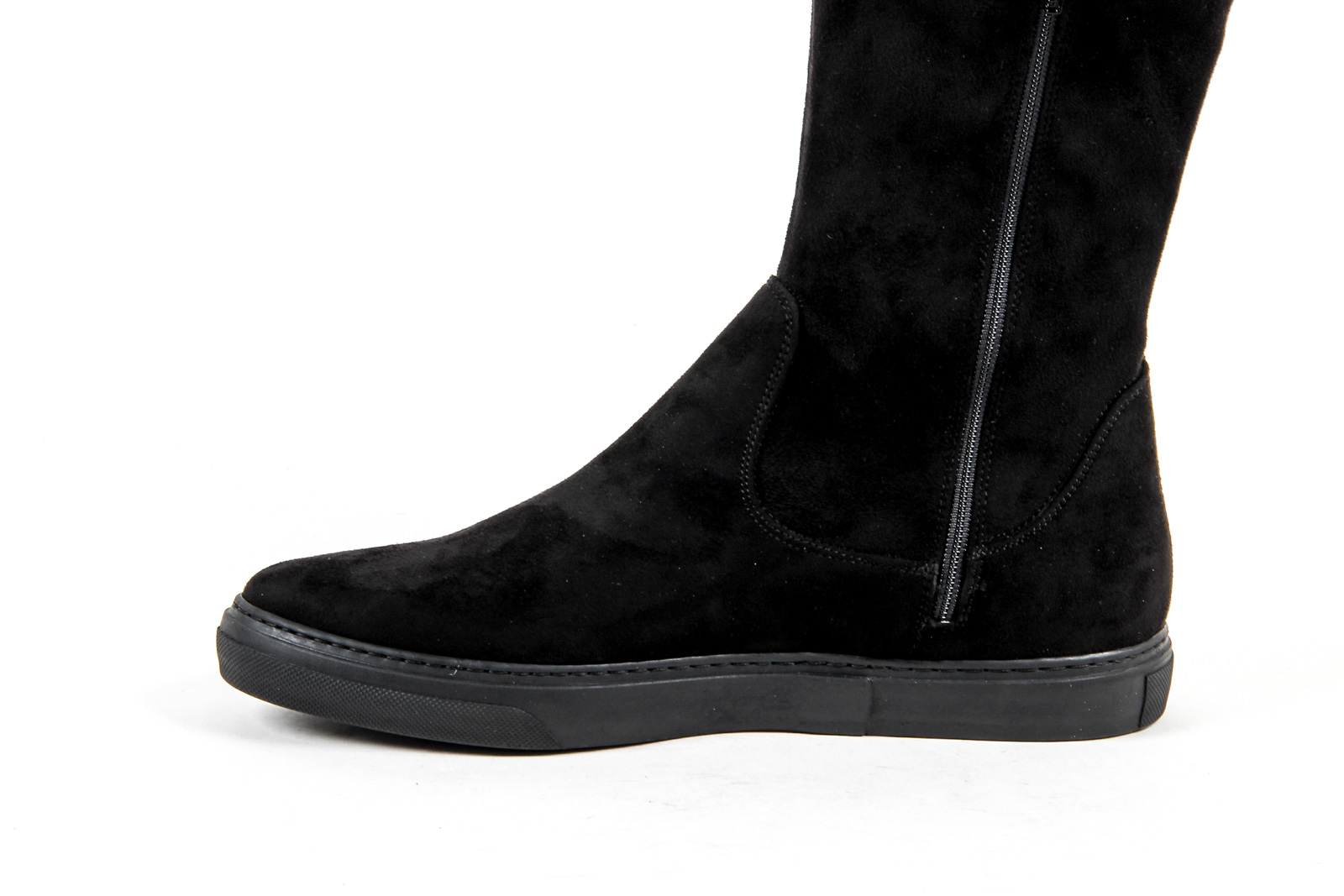 V 1969 Italia Womens High Boot Black GLASS