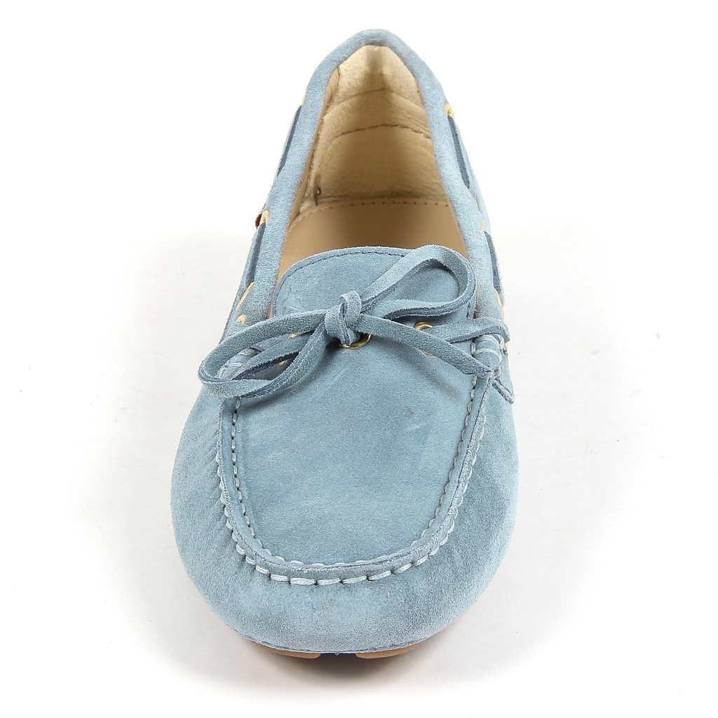 Mocasín Andrew Charles para mujer azul claro CAMILLA