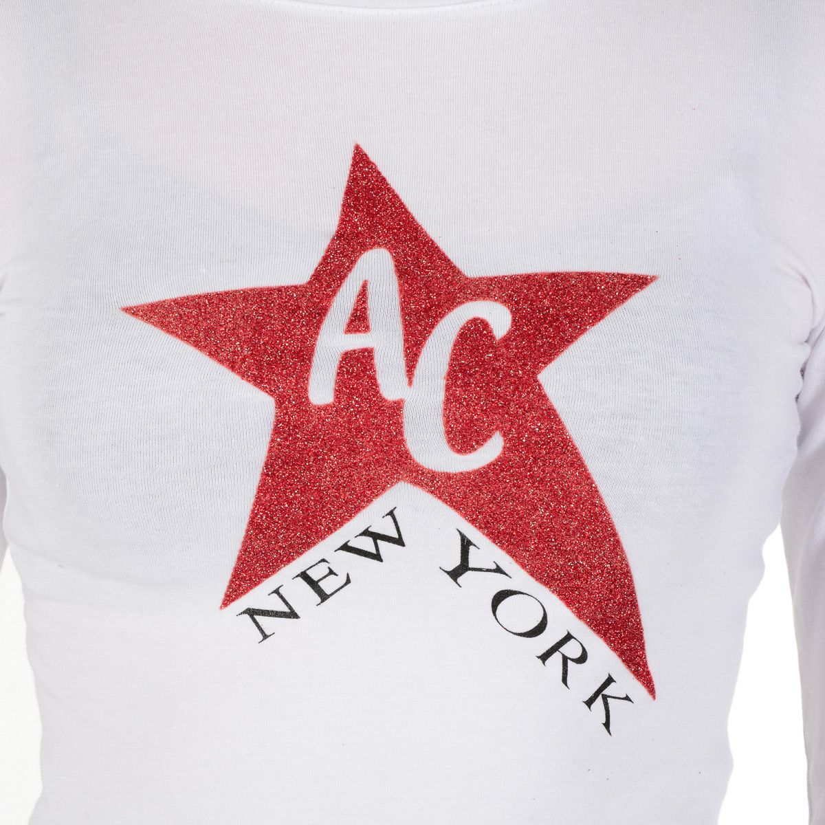 Camiseta de manga larga para mujer Andrew Charles By Andy Hilfiger TS602 031002 FENIX WHITE S8