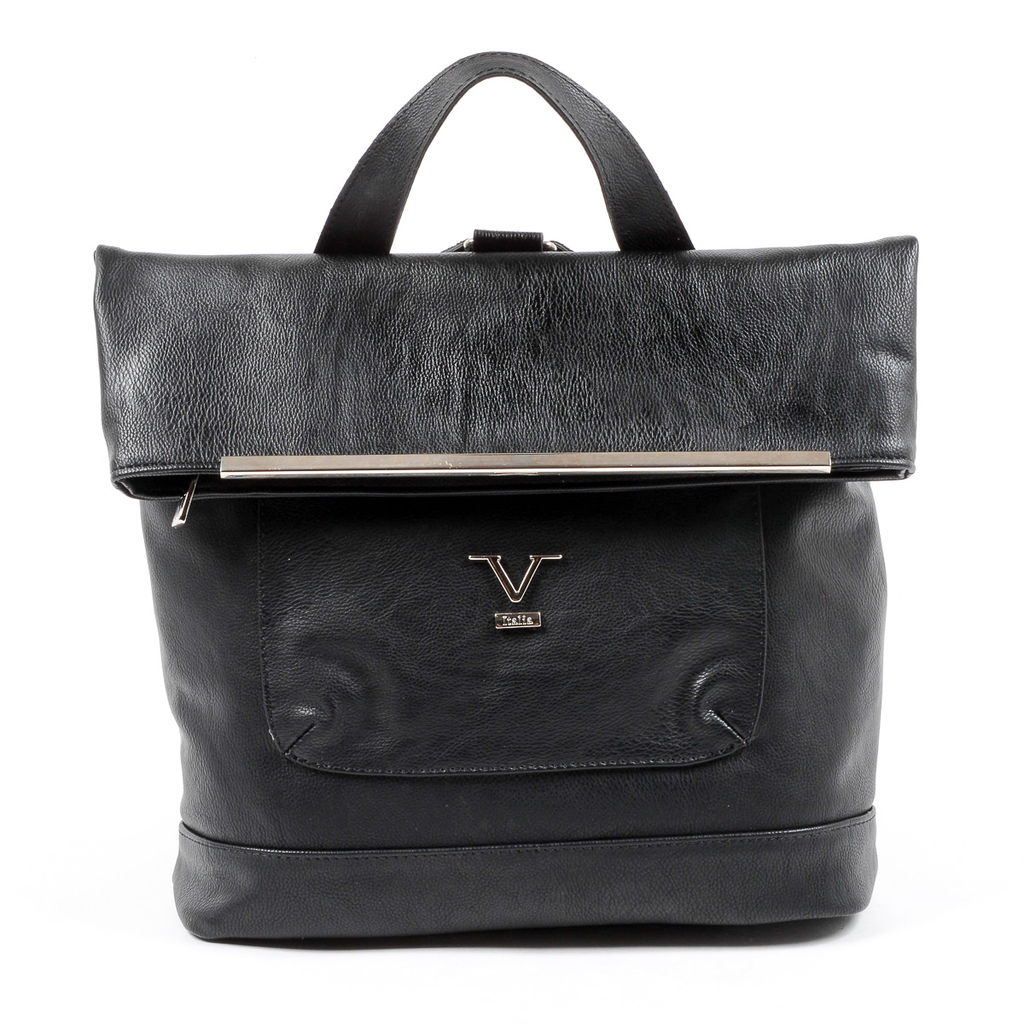 V 1969 Italia Womens Handbag Black STEFANY