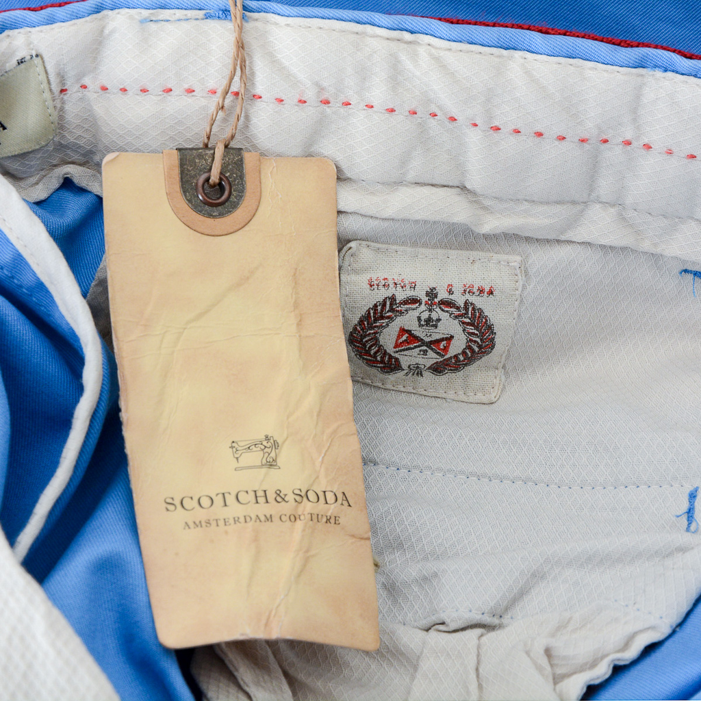 Pantalones para hombre Scotch & Soda Azul Claro BOWIE