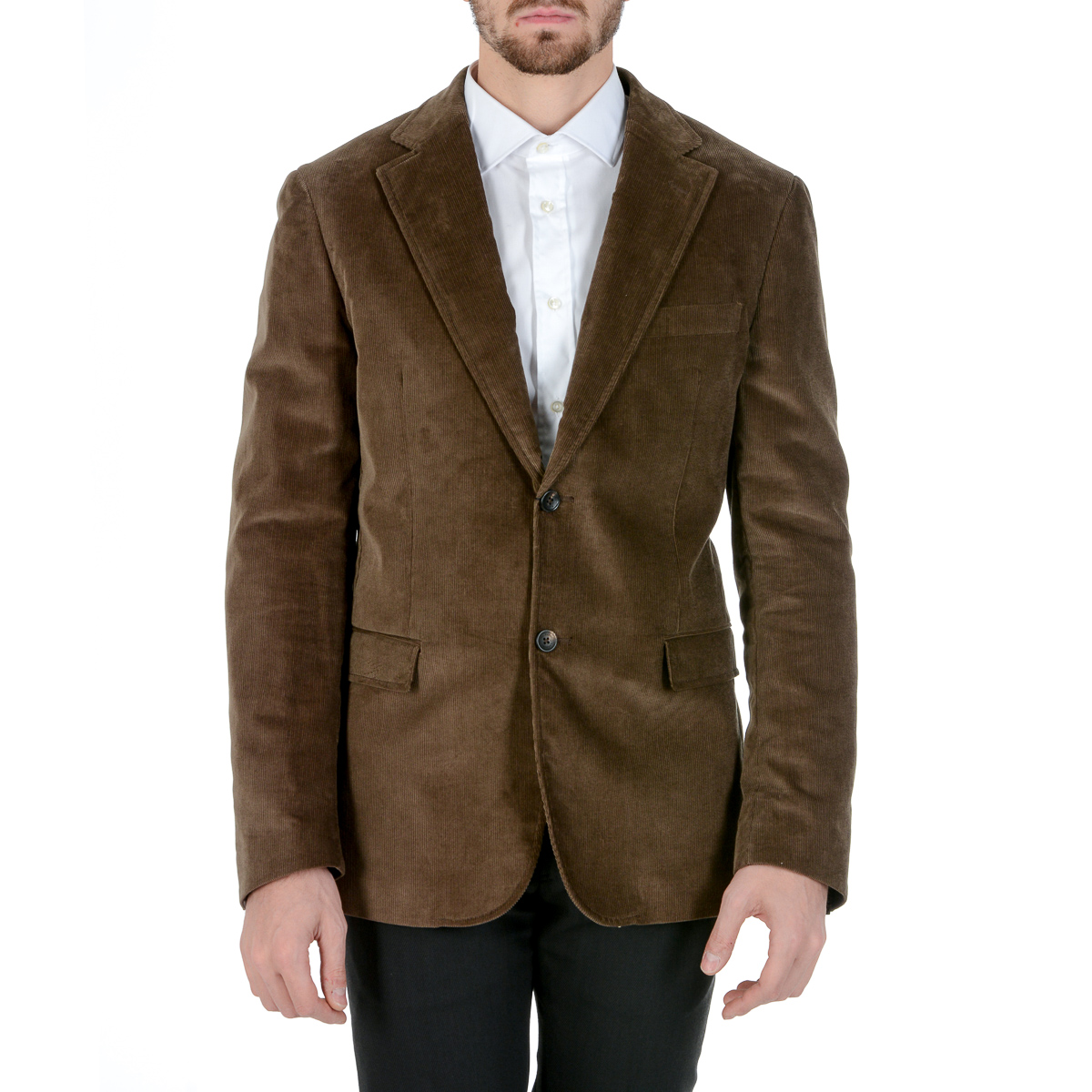 Chaqueta Pal Zileri para hombre, manga larga, marrón