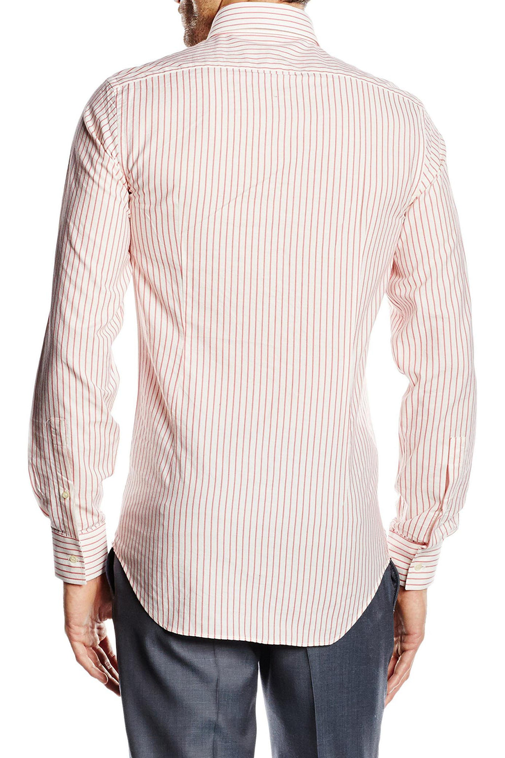 Camisa de cuello abotonado ajustada para hombre V 1969 Italia SBD58