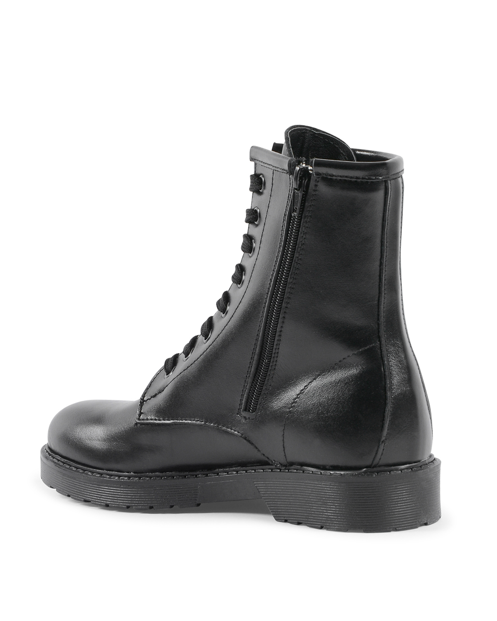 19V69 Italia Womens Ankle Boot Black 8-M VITELLO NERO