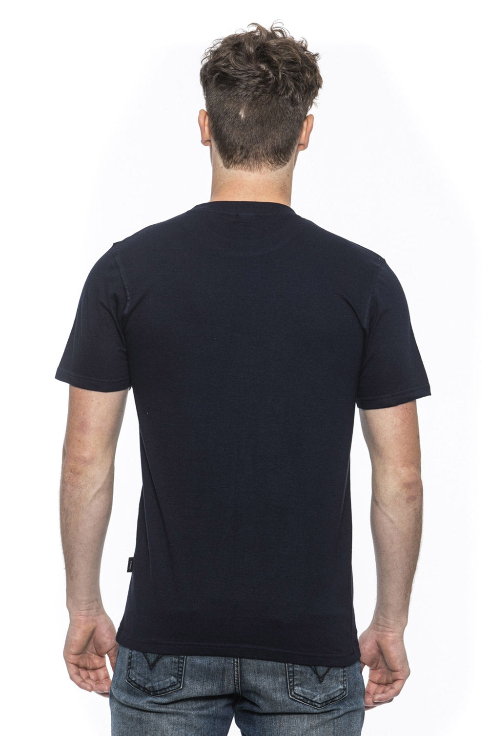 19V69 Italia Camiseta para hombre Azul RAYAN AZUL MARINO