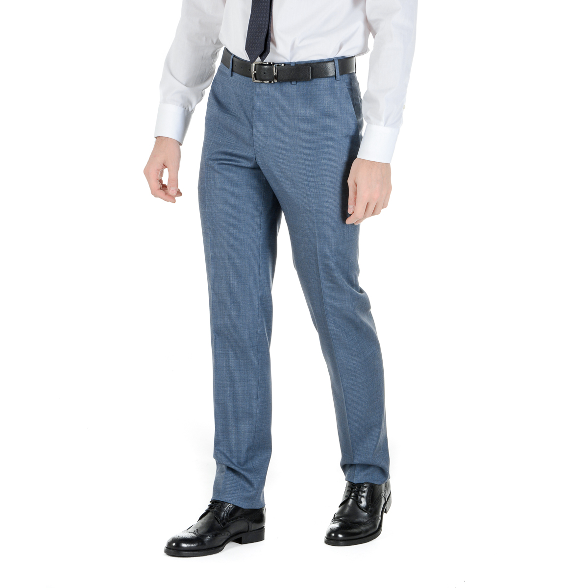 Canali Mens Suit Long Sleeves Light Blue