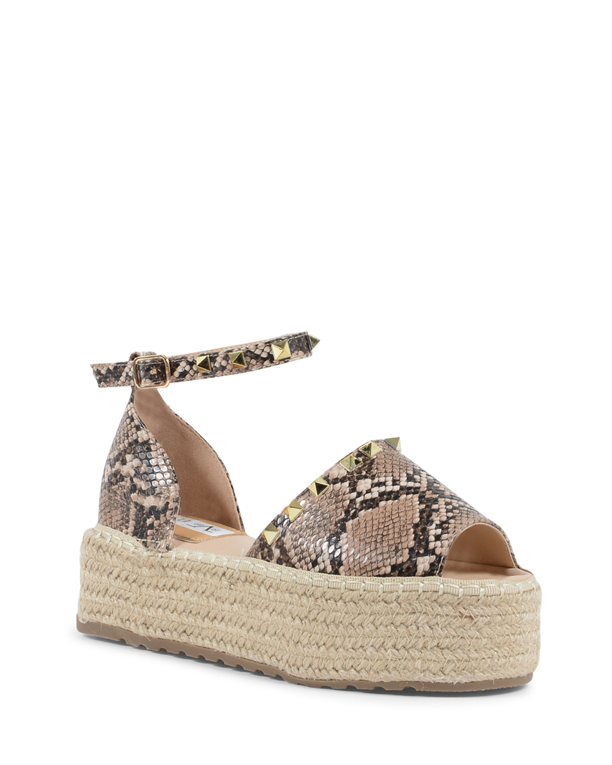 19V69 Italia - Alpargatas de plataforma para mujer, multicolor, V29 SERPIENTE