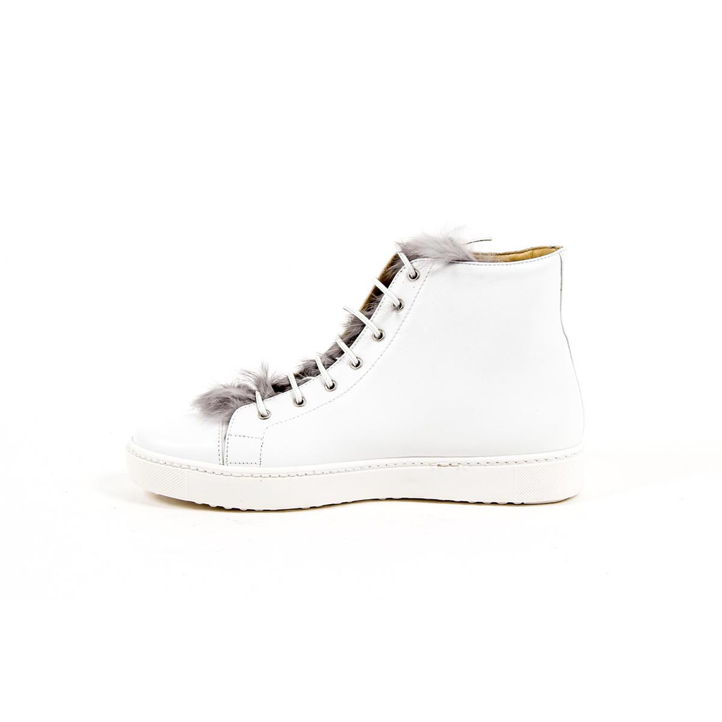 V 1969 Italia Zapatillas altas para mujer 312070 NAPPA BIANCO