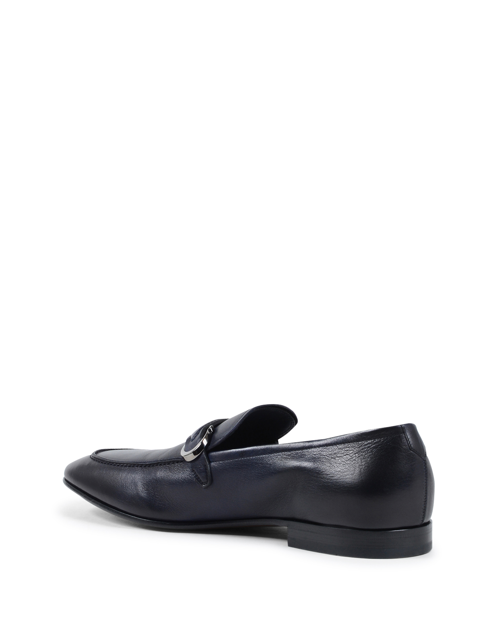 Mocasines Salvatore Ferragamo para hombre azul marino CARLO