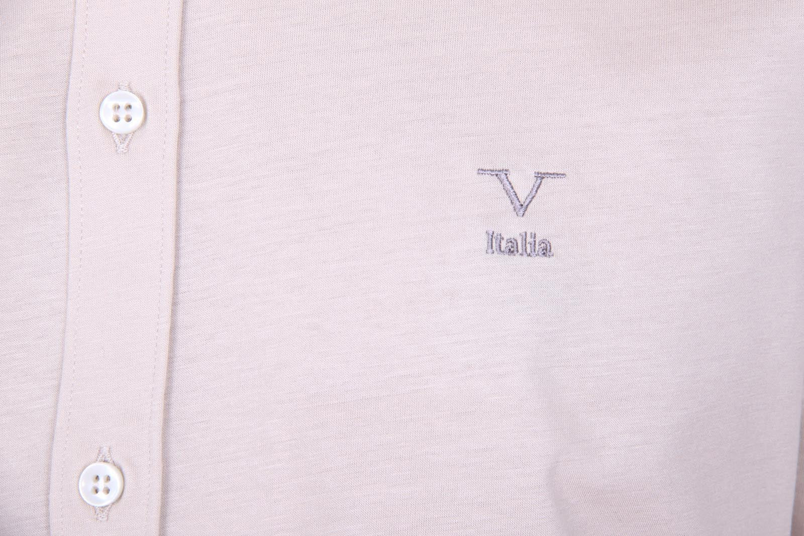 Camisa de manga larga para hombre V 1969 Italia Paris Jersey Beige