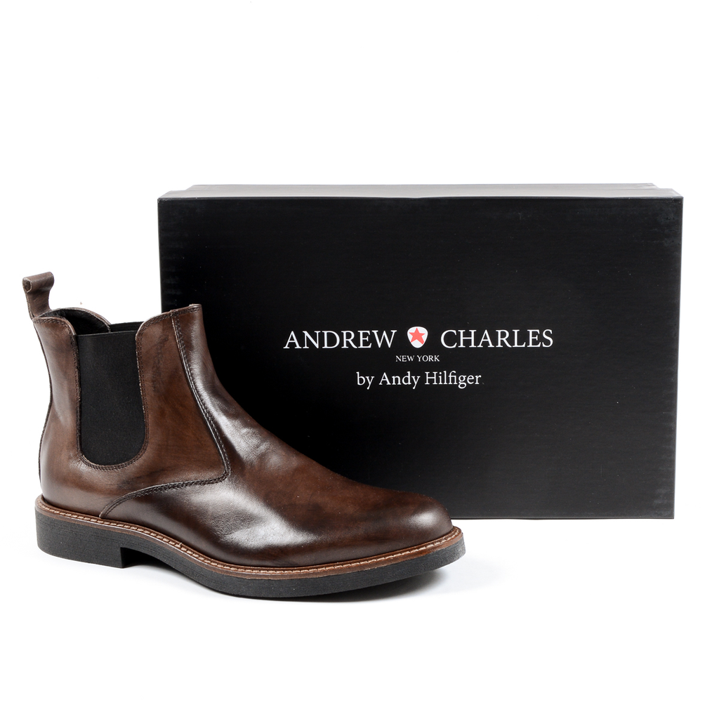Andrew Charles Mens Ankle Boot Brown CHUCK