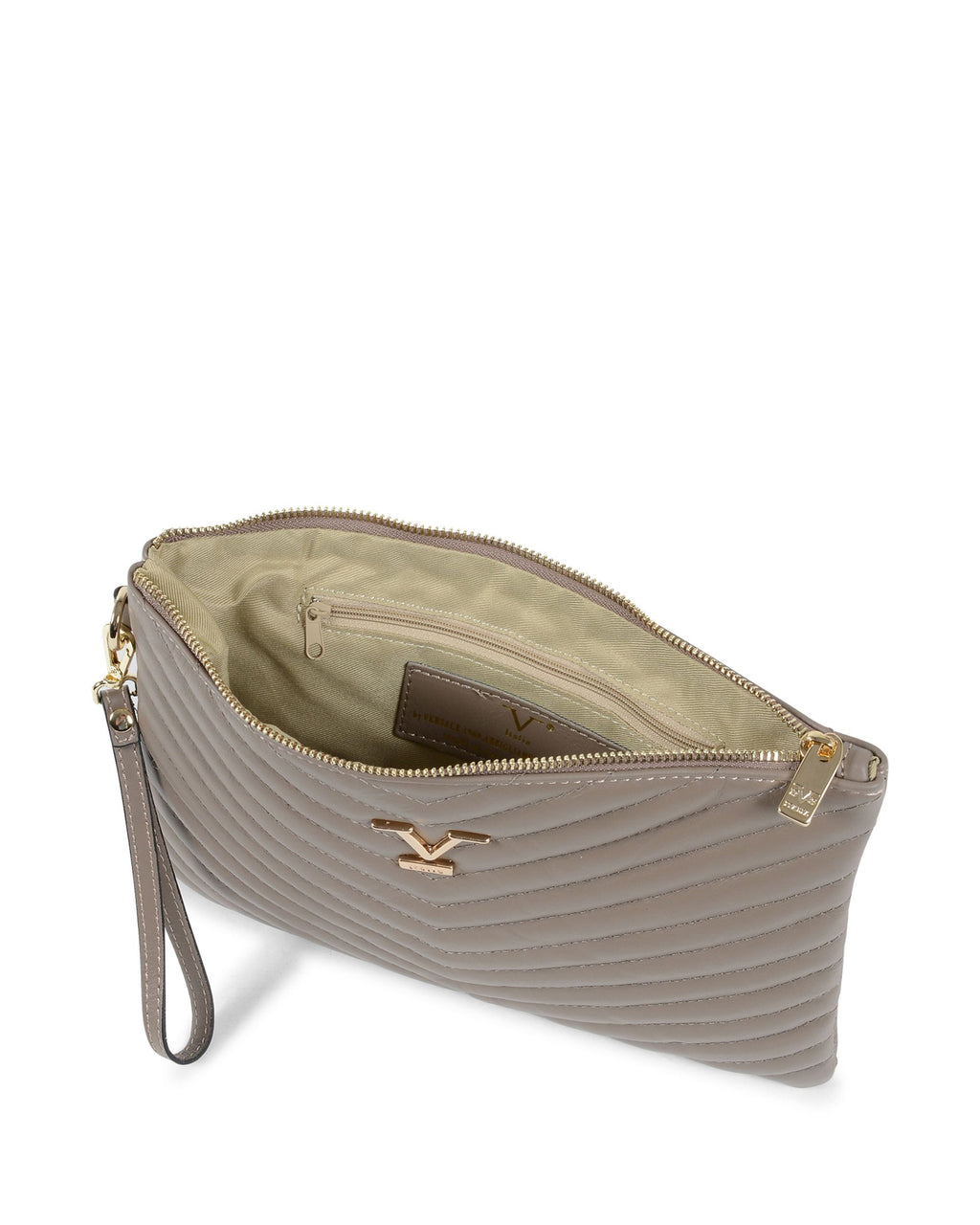 Clutch Mujer V Italia Taupe V613 52 SAUVAGE MARMO