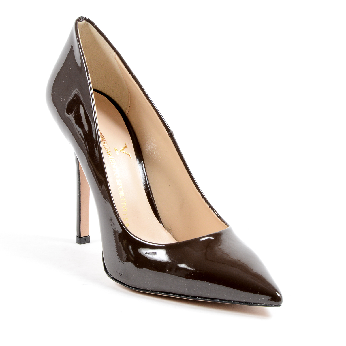 V 1969 Italia Zapatos de salón para mujer marrón oscuro ADRIANA