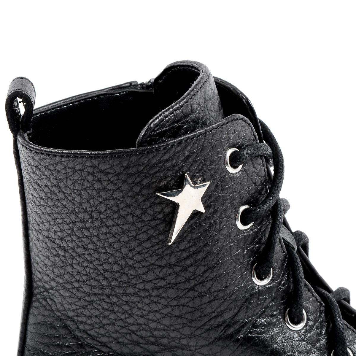 Andrew Charles Womens Short Boot Black MIVIDA